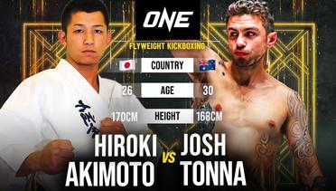 ing Hiroki Akimoto vs. Josh Tonna