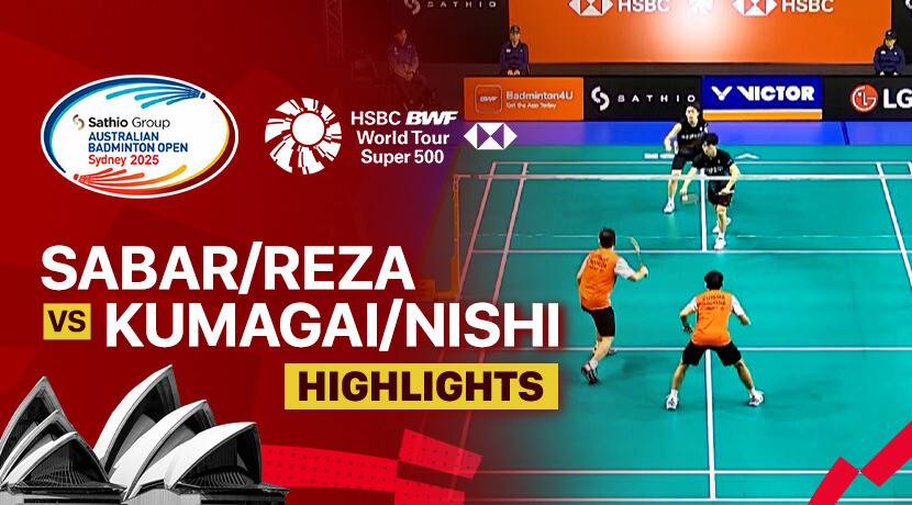 Sabar Karyaman Gutama/Moh Reza Pahlevi Isfahani (INA) vs Kakeru Kumagai/Hiroki Nishi (JPN) - Men's Doubles Quarter-Final | SATHIO GROUP Australian Open 2025