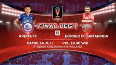 Final! Siapa yang Akan Jadi Juara Piala Presiden 2022? Saksikan Match Arema FC VS Borneo - 14 Juli