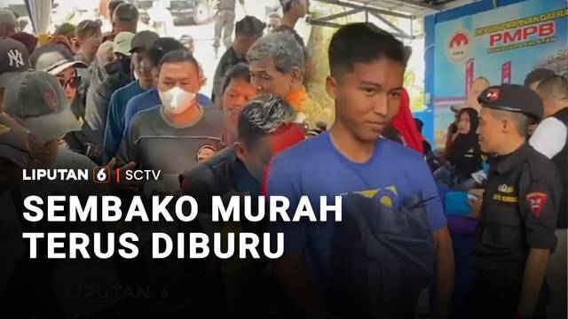 Sembako Murah Terus Diburu | Liputan 6