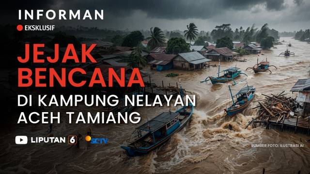 Jejak Bencana di Kampung Nelayan, Sebulan Usai Bencana Banjir di Aceh Tamiang