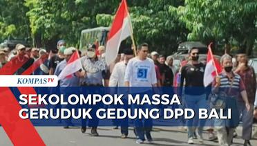 Sekelompok Warga Geruduk Kantor DPD Bali, Tuntut Arya Wedakarna Diproses Hukum!