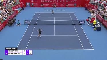 Semifinal: Leylah Fernandez vs Anna Blinkova - Highlights | WTA Prudential Hong Kong Tennis Open 2023