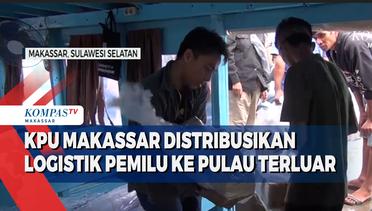 KPU Makassar Distribusikan Logistik Pemilu Ke Pulau Terluar