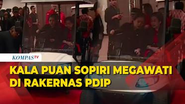 Momen Puan Maharani Sopiri Megawati hingga Ganjar Pranowo di Rakernas ke-V PDIP