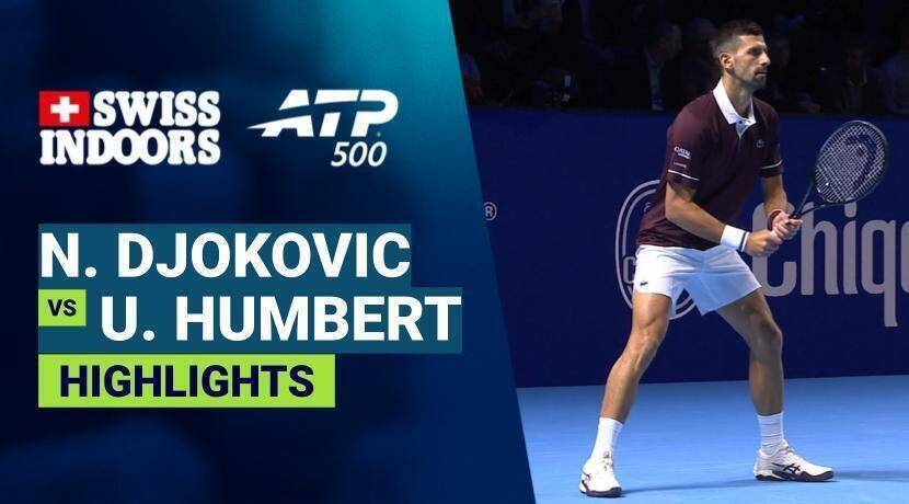 Novak Djokovic vs Ugo Humbert - Round 1 | ATP 500: Swiss Indoors Basel 2026