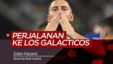 Resmi Berseragam Real Madrid, Inilah Perjalanan Karier Eden Hazard