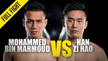 Mohammed Bin Mahmoud vs. Han Zi Hao - ONE Championship Full Fight