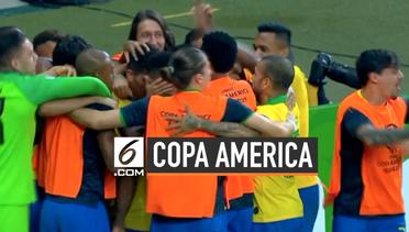 Hajar Argentina, Brasil Lolos ke Final Copa America