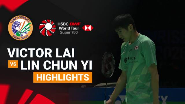 Victor Lai (CAN) vs Lin Chun Yi (TPE) - Highlight | YONEX-SUNRISE India Open 2026