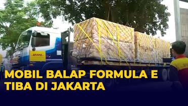 Mobil Balap Formula E Tiba di Jakarta, Begini Penampakannya
