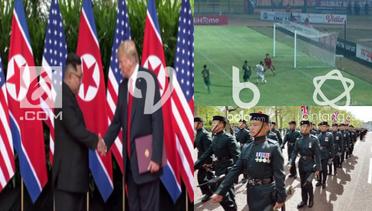 VIDEO VIRAL PEKAN INI: Detik-detik Kedatangan Donald Trump untuk Bertemu Kim Jong-un