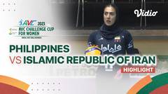 Highlights | Philippines vs Islamic Republic of Iran | AVC Challenge Cup for Women 2023
