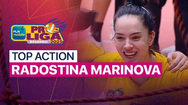 Aksi Terbaik Pekan 2: Radostina Marinova (Jakarta Livin Mandiri) | PLN Mobile Proliga 2025