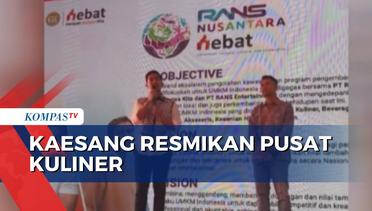Pidato Resmikan Pusat Kuliner di Tangerang, Kaesang: Latihan Jadi Wali Kota