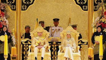 11 Hari Non Stop Putra Sultan Brunei Gelar Royal Wedding