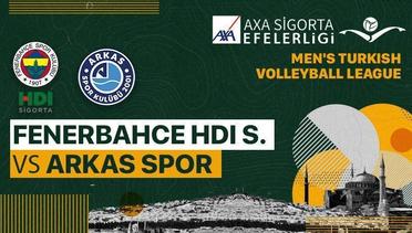 Full Match | Fenerbahce HDI Sigorta vs Arkas Spor | Men's Turkish League 2022/23