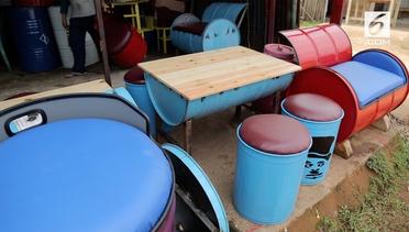 Berani Beda: Drum Bekas Menjadi Furniture Unik