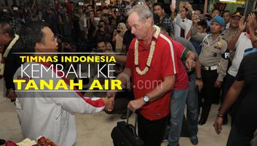 Timnas Indonesia Kembali ke Tanah Air, Alfred Riedl Ucapkan Terima Kasih