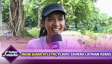 Flavio Zaviera Berlaga di Cabang Lari, Dapat Dukungan dari Aqeela Calista | Status Selebritis