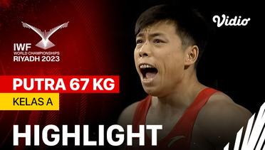 Highlights | Putra 67 kg - Kelas A | IWF World Championships 2023