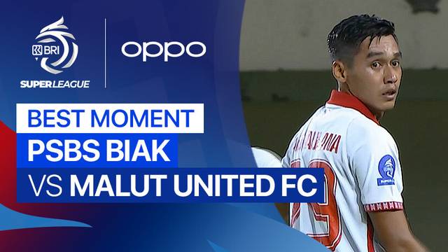 Best Moment PSBS Biak vs Malut United FC | BRI Super League 2025/26