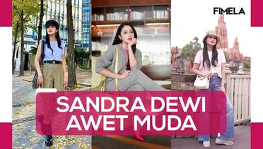 Sandra Dewi Tampil Cantik Meski Menginjak Usia 40 Tahun