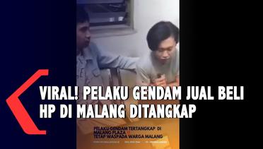 Viral ! Polisi Tangkap Pelaku Gendam Saat Jual HP di Malang