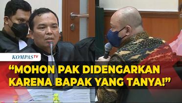 Kala Teddy Minahasa Kesal saat Jawabannya Tak Didengar Jaksa: Mohon Pak Didengarkan!