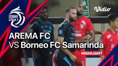 Highlights - Arema FC vs Borneo FC Samarinda | BRI Liga 1 2022/23