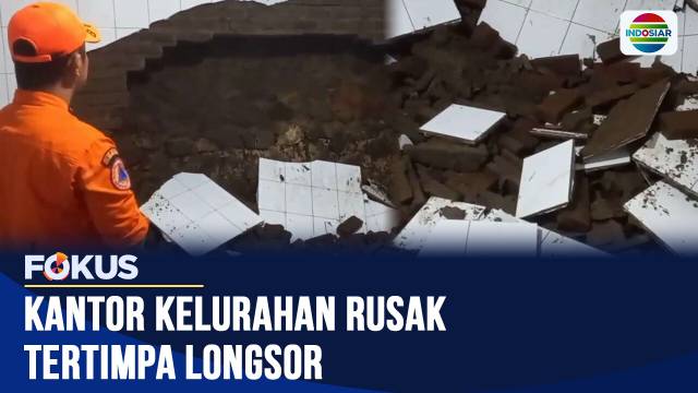 Jembatan Gantung di Kuningan Ambruk, Kantor Kelurahan di Sumedang Rusak Diterjang Longsor | Fokus