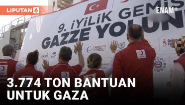 Turki Kembali Kirim Bantuan Kemanusiaan ke Jalur Gaza