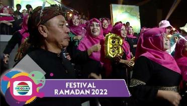 Yel-Yel Ala TNI.. Ibu-Ibu Kompak dan Seru Dukung Peserta Pandeglang | Festival Ramadan 2022