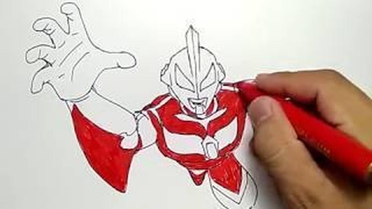 Cara Menggambar Ultraman Geed Dengan Mudah Vidio