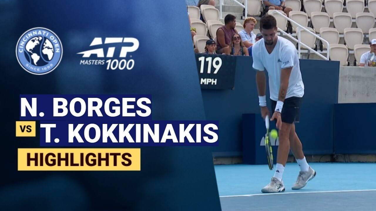 Nuno Borges vs Thanasi Kokkinakis - Round 1 (Champions Court) | ATP 1000: Cincinnati Open 2026