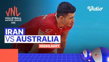Match Highlights | Iran vs Australia | Men's Volleyball Nations League 2022