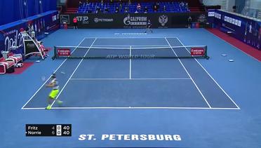 Match Highlight | Norrie Monroe 2 vs 1 Taylor Fritz | ATP St. Petersbug Open 2020