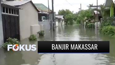 Sudah Dua Hari Banjir Belum juga Surut, Begini Kondisi Ratusan Rumah di Wilayah Katimbang, Makassar | Fokus