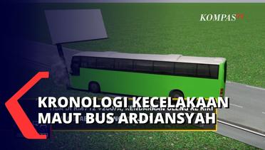 Beginilah Kronologi Tragedi Bus Tabrak Reklame di Tol Surabaya-Mojokerto yang Tewaskan 14 Orang!