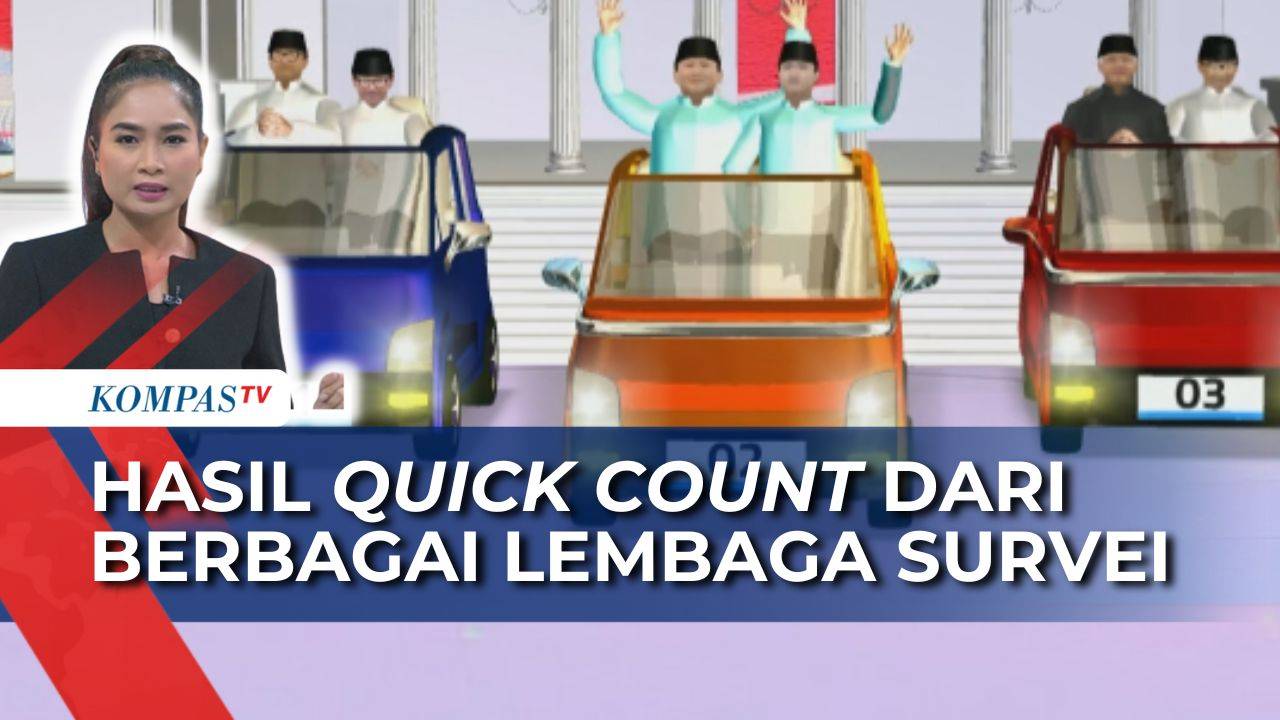 Beda Hasil Sementara Quick Count Pilpres 2024 dari Berbagai Lembaga ...