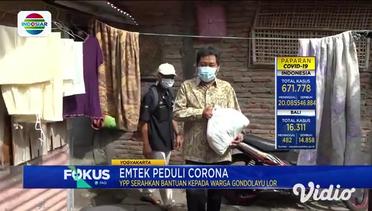 Emtek Peduli Corona, Warga Yogyakarta Menerima Paket Sembako Gratis