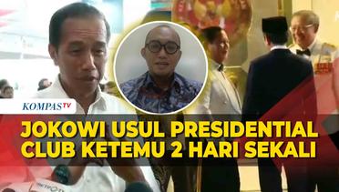 Momen Tawa Jokowi Usul Presidential Club Ketemu 2 Hari Sekali