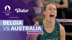 Belgia vs Australia - Perebutan Medali Perunggu - Bola Basket Putri - Highlights | Olympic Games Paris 2024