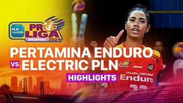 Final Four Putri: Jakarta Pertamina Enduro vs Jakarta Electric PLN - Highlights | PLN Mobile Proliga 2025