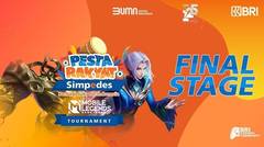 FINAL STAGE Turnamen Mobile Legend - Puncak Acara Pesta Rakyat Simpedes 2020 - 19 Desember 2020