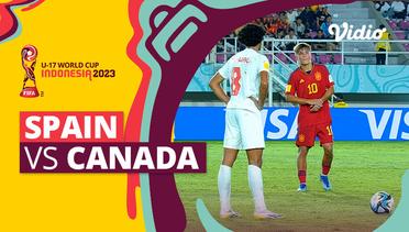 Spain vs Canada - Mini Match | FIFA U-17 World Cup Indonesia 2023