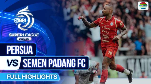 Persija VS Semen Padang FC - Full Highlights | BRI Super League 2025/26