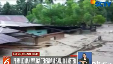 Banjir Bandang Terjang Sigi, Rumah Warga Terendam Lumpur 4 Meter - Liputan 6 Siang