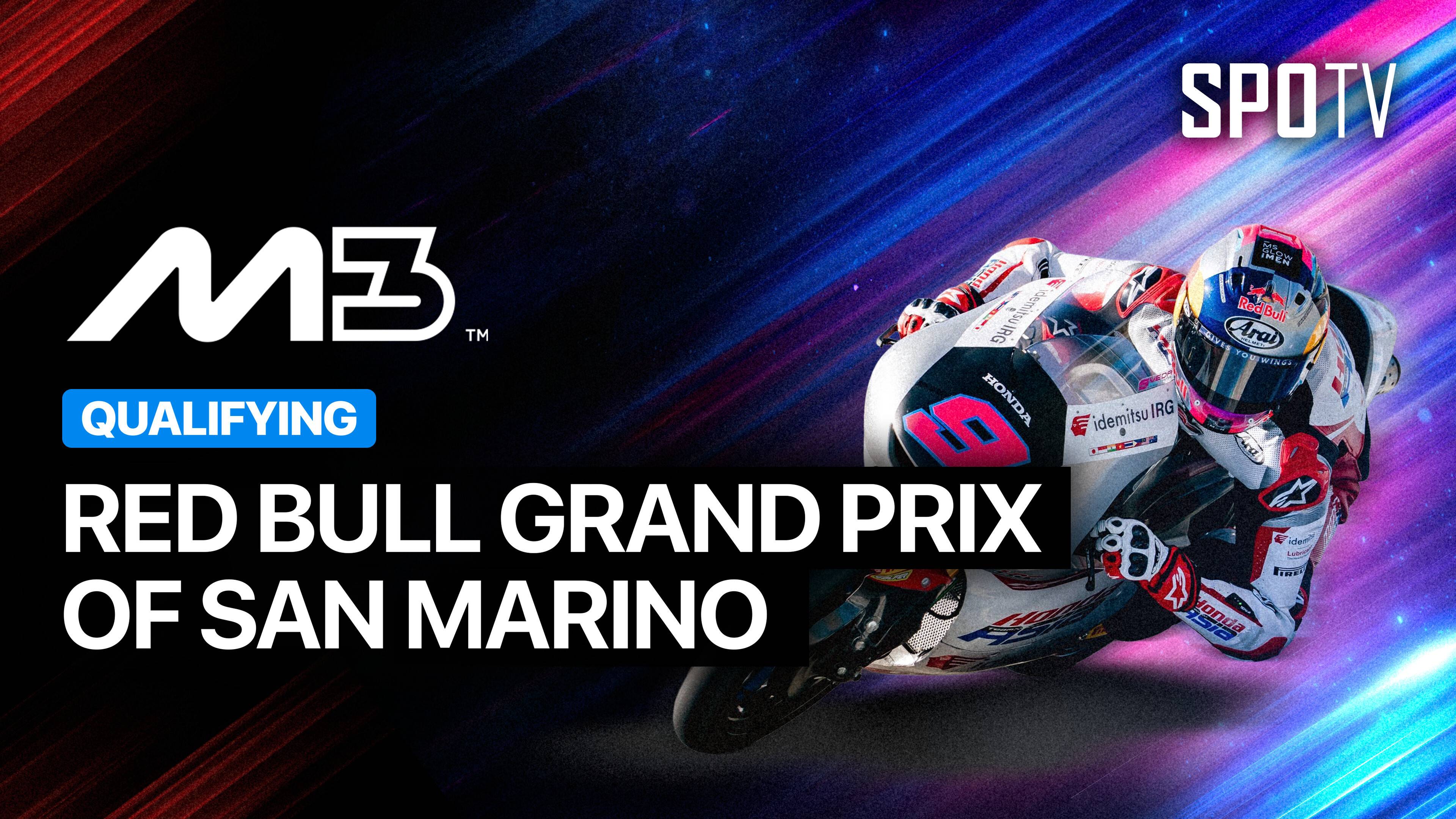 Moto3 Qualifying: Red Bull Grand Prix of San Marino and The Rimini Riviera - MotoGP 2026 Round 14