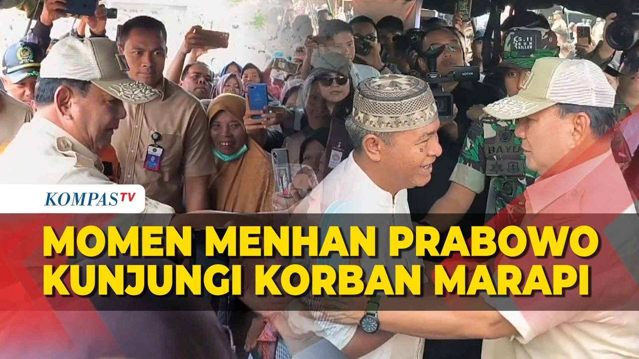 Momen Menhan Prabowo Kunjungi Korban Marapi Sampaikan Hal Ini Kompas Tv Vidio 2864